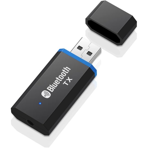 Mini-adaptateur émetteur Bluetooth 5,0 USB récepteur de fichiers BT 5 clé écouteur émetteur BLE pour haut-parleur ordinateur portable réseau -