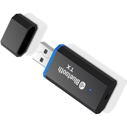 Mini-adaptateur émetteur Bluetooth 5,0 USB récepteur de fichiers BT 5 clé écouteur émetteur BLE pour haut-parleur ordinateur portable réseau -