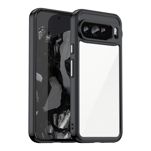 XCRS  Clear Fitted Case Transparent Cover Acrylic Hardshell Case for Google Pixel 9 Pro Xl (2024)