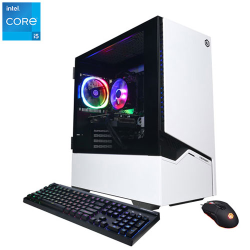 Ordinateur de jeu Gamer Xtreme de CyberPowerPC - Blanc - Anglais