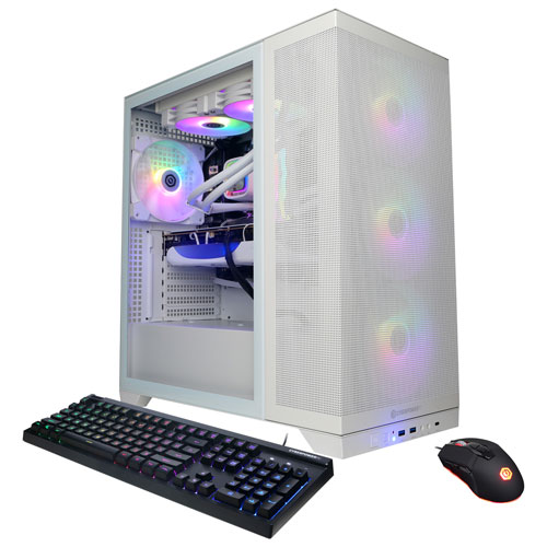 CyberPowerPC Gamer Supreme Gaming PC - White - En