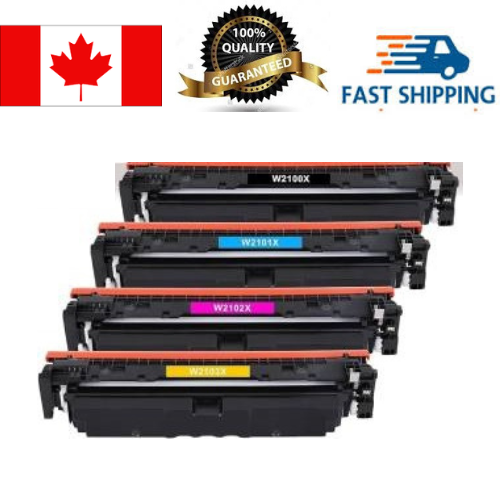 HP 210X Combo Set W2100X/W2101X/W2102/W2103X Toner Cartridge High Yield, Compatible