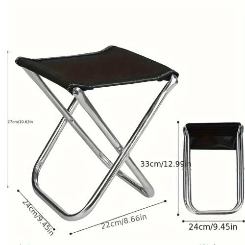 Camping Stool for Camping Fishing Hiking Gardening picnic, easy storage and carry, hold up to about 80 kg ,Great for camping, fishing, picnic or
