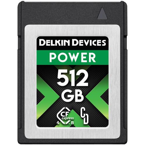 Delkin 512&nbsp;Go POWER 4,0 Carte mémoire CFexpress de type B