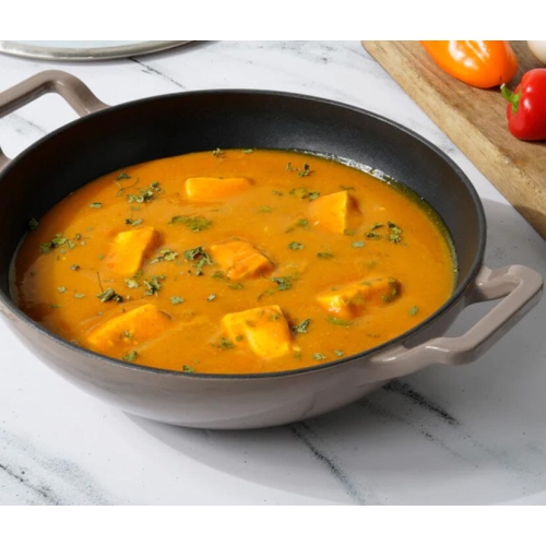 Meyer Enamel Cast Iron Kadai, 26cm, Grey