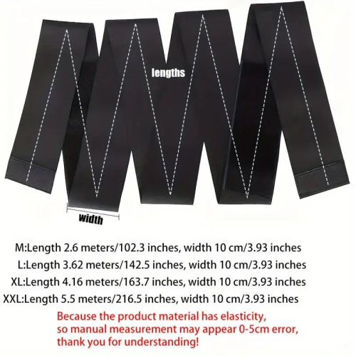 Wrapped Elastic Detachable Body Slimming Tummy Control Belt, Body Shapewear & Tummy Shaper Belt for Women & Men Used for Weight Loss, , Fitness etc