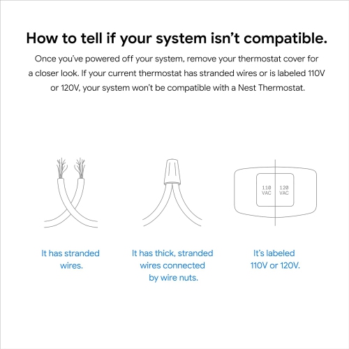 Google Nest Wi-Fi Smart Thermostat - Snow by GOOGLE - Open Box condition - Image 6