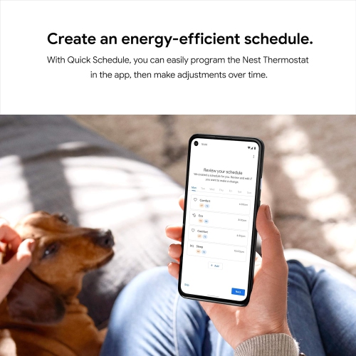 Google Nest Wi-Fi Smart Thermostat - Snow by GOOGLE - Open Box condition - Image 7