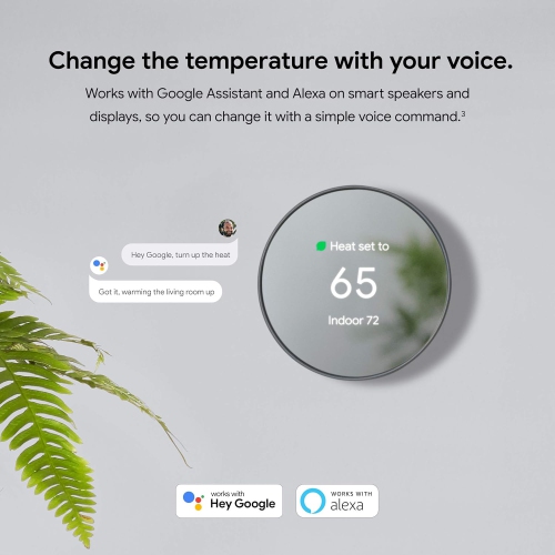 Google Nest Wi-Fi Smart Thermostat - Snow by GOOGLE - Open Box condition - Image 9