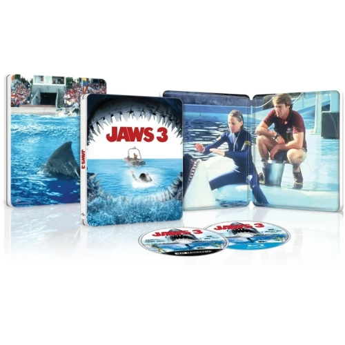 Jaws 3 Limited Edition 4K [Steelbook] [4K UHD + Blu-ray + Digital Code]