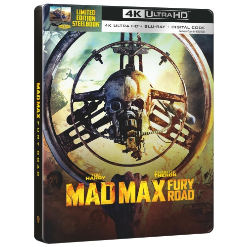 Mad Max: Fury Road [Steelbook] [4K Ultra HD + Blu-ray + Digital Copy]