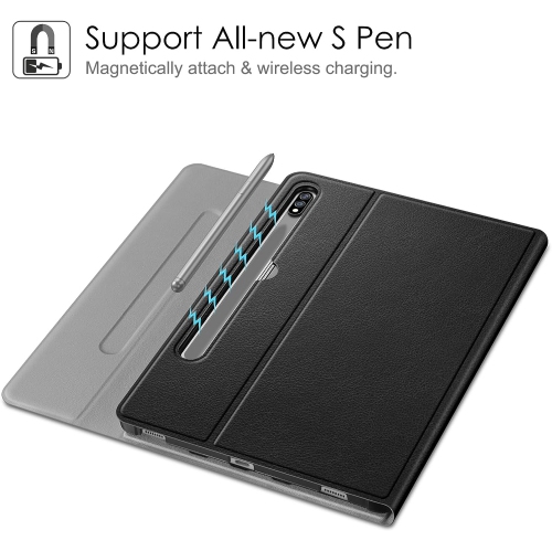 Samsung Galaxy Tab A9 Plus / A9+ 11 Inch 2023 Keyboard Case | Slim Lightweight Stand Cover with Detachable Wireless Bluetooth Keyboard -