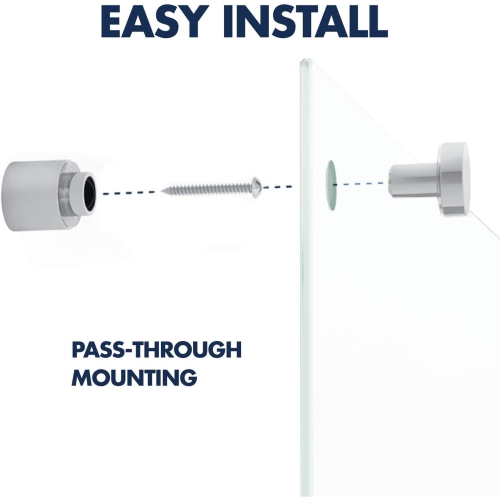 Quartet – tableau à effacement sec en verre Brilliance, 4 x 4 po, comprend plateau d’accessoires, matériel de montage, 2 aimants et 1 marqueur, blanc