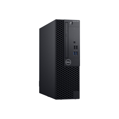 Refurbished - Dell Optiplex 3070 SFF Desktop - Core i5 9500 3.0 GHz - 16GB RAM - 512GB SSD - Windows 10 Home Black