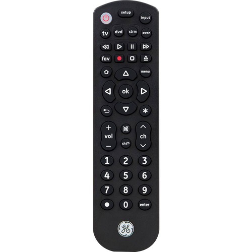GE 46410 HDMI 4-Device Switch + Universal Remote Control