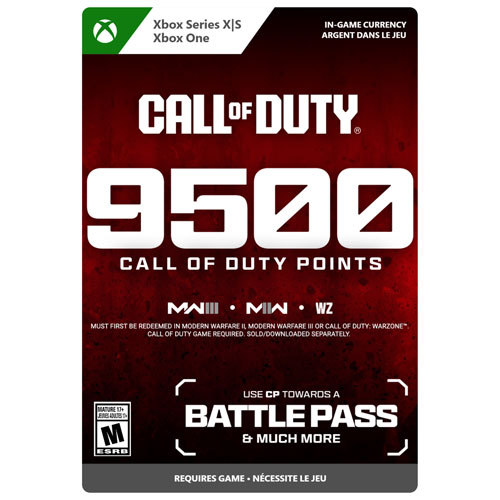 Call of Duty - 9500 Call of Duty Points - Digital Download