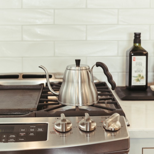 GROSCHE MARRAKESH Stainless Steel Gooseneck Pour Over Dripper Kettle | 34 fl oz. Capacity