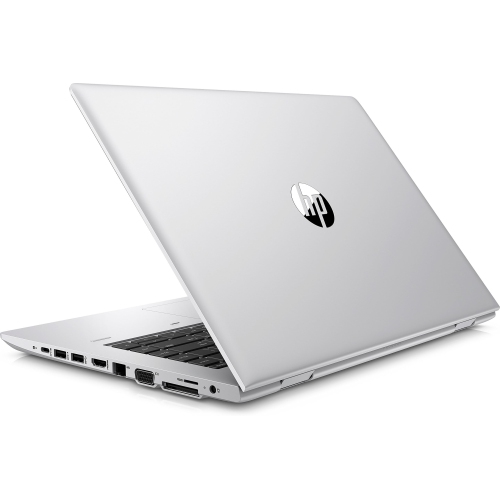 HP ProBook 640 G4 Laptop | 14" 1366x768 HD | Core i5 - 8350U - 256GB SSD Hard Drive - 16GB RAM | 4 cores @ 3.6 GHz Win 11 Pro Silver by HP - Refurbished condition - Image 2
