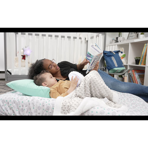 Lit de voyage durable avec matelas gonflable pour enfants de Bbluv