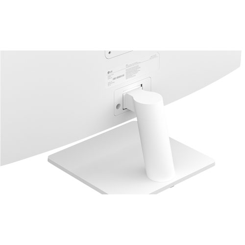 LG UltraFine Monitor 27" 4K UHD 60Hz 5 ms IPS Monitor - White - Only at Best Buy