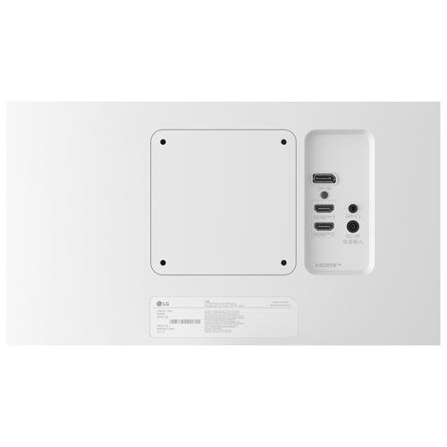 LG UltraFine Monitor 27" 4K UHD 60Hz 5 ms IPS Monitor - White - Only at Best Buy