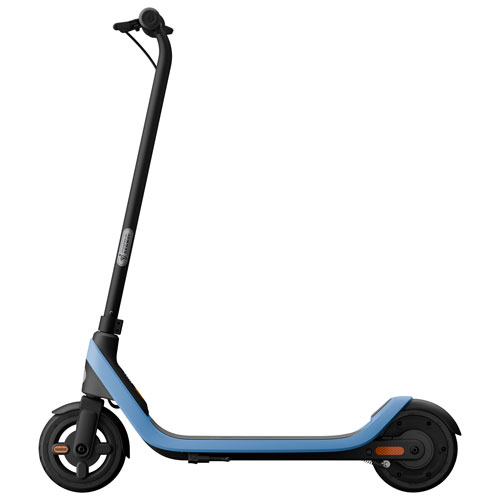 Trottinette électrique pour enfants Ninebot eKickScooter C2 Lite de Segway - Gris foncé/Bleu