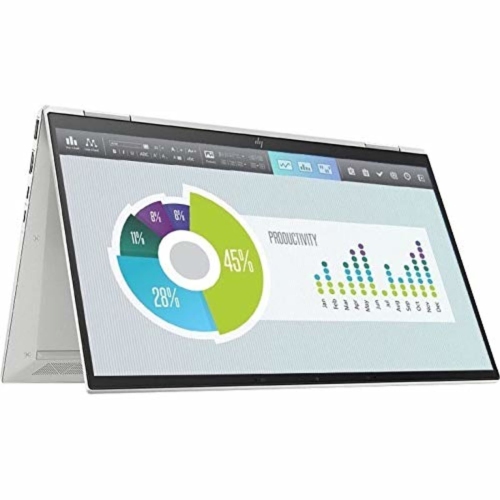 HP EliteBook x360 1040 G7 14" FHD Touch 2-in-1 Business Laptop - Core i7-10610U - 16GB RAM - 512GB SSD - Windows 11 Pro - Silver by HP - Refurbished condition - Image 8