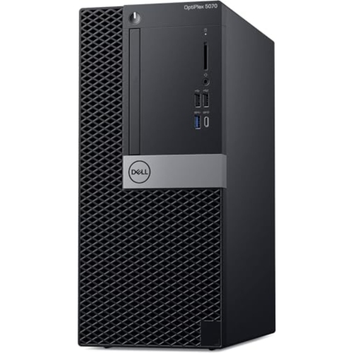 Dell Optiplex 5070 MT Mini Tower Desktop | Core i5 - 9500 - 1TB SSD Hard Drive - 8GB RAM | 6 cores @ 4.4 GHz Win 11 Pro Black by DELL - Refurbished condition - Image 6