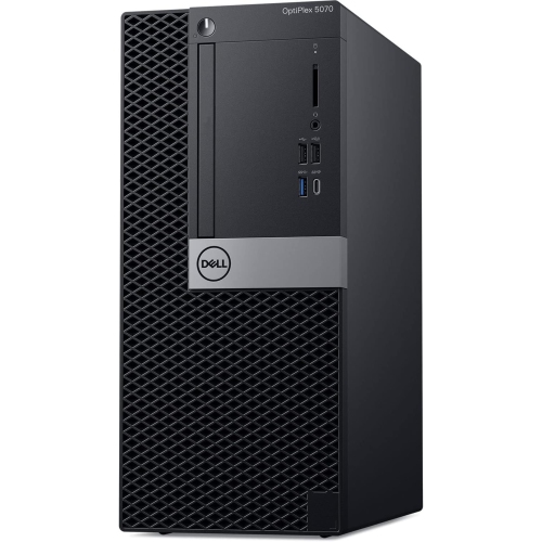 Dell Optiplex 5070 MT Mini Tower Desktop | Core i5 - 9500 - 1TB SSD Hard Drive - 8GB RAM | 6 cores @ 4.4 GHz Win 11 Pro Black by DELL - Refurbished condition - Image 7