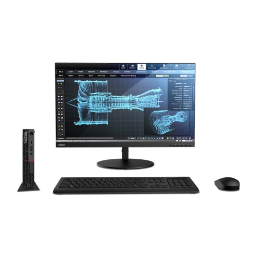 Lenovo ThinkStation P340 MT Mini Tower Desktop (2022) | Core i5 - 10500 - 256GB SSD Hard Drive - 16GB RAM | 6 cores @ 4.5 GHz Win 11 Pro Black by LENOVO - Refurbished condition - CA$599.99