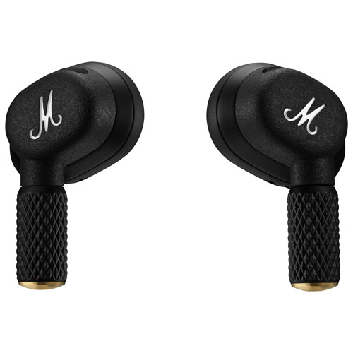 Écouteurs boutons 100 % sans fil à suppression du bruit Motif II de Marshall - Noir