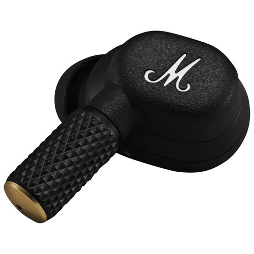 Écouteurs boutons 100 % sans fil à suppression du bruit Motif II de Marshall - Noir