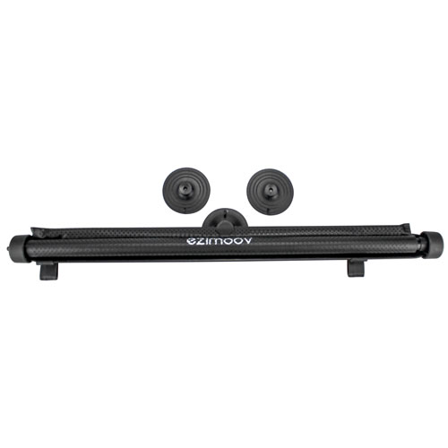 Pare-soleil de voiture Sun Rollers d'Ezi - Noir