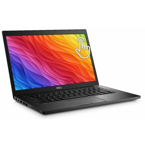 Refurbished Dell Latitude 7480 Laptop | 14" 2560x1440 QHD | Core i7 - 6600U - 512GB SSD Hard Drive - 16GB RAM | 2 cores @ 3.4 GHz Win 10 Pro Black