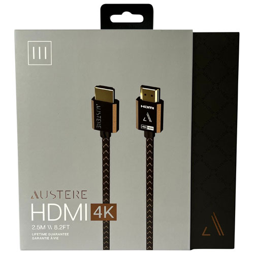 Câble HDMI Ultra HD 4K de 2,5 m III d'Austere