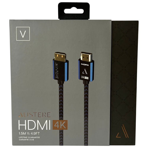 Câble HDMI Ultra HD 4K de 1,5 m V d'Austere