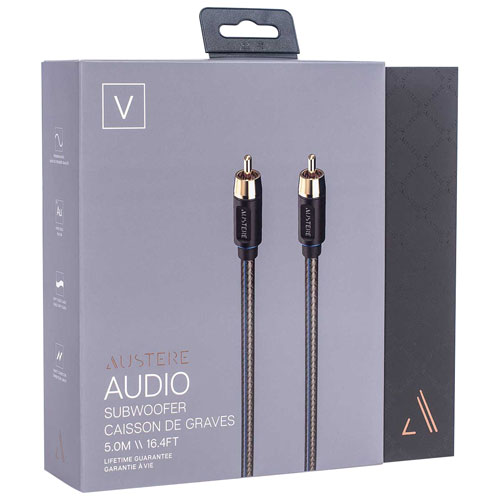 Austere V 5m Subwoofer Cable