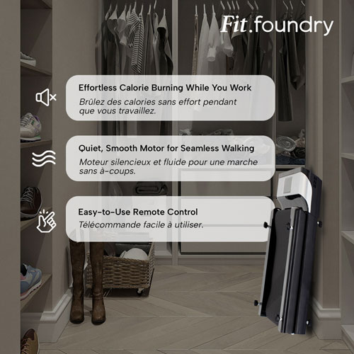Image 7 of 11.. Fit Foundry Walking Pad Treadmill - Only at Best Buy