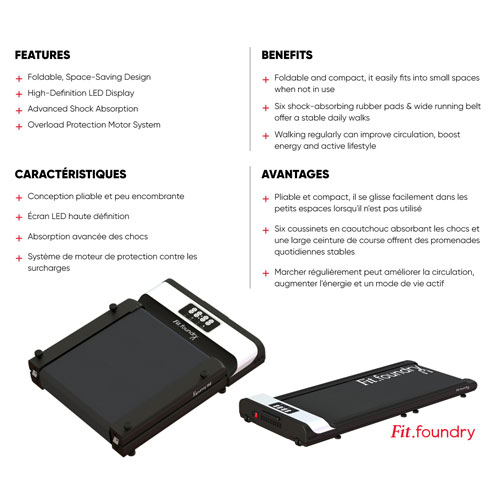 Image 8 of 11.. Fit Foundry Walking Pad Treadmill - Only at Best Buy