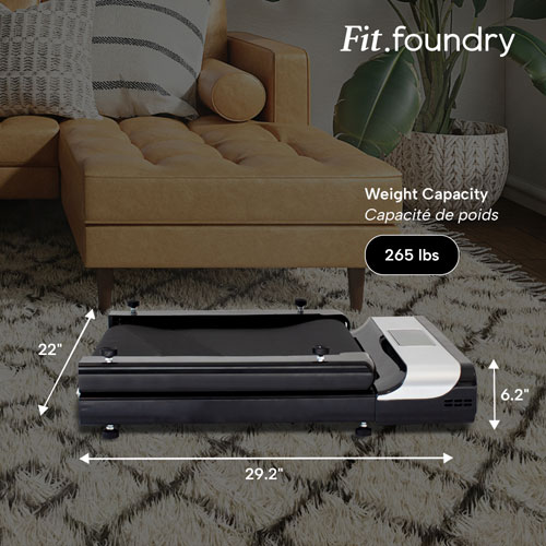 Image 10 of 11.. Fit Foundry Walking Pad Treadmill - Only at Best Buy