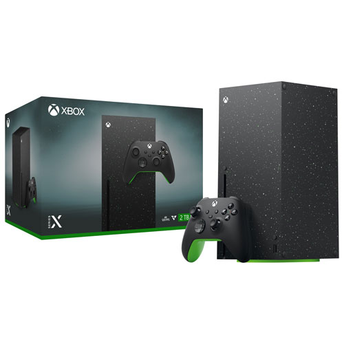 Console Xbox Series X de 2 To - Édition Galaxy Black - Partenaire distributeur exclusif