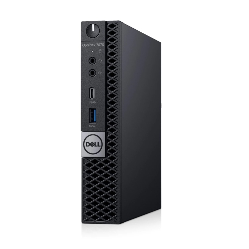 Image 1 de 5.. Ordinateur de bureau Optiplex 7070 de Dell remis à neuf | Core i7 - 9700T Go - disque SSD 1&nbsp;To - mémoire vive 32&nbsp;Go | 8 coeurs @