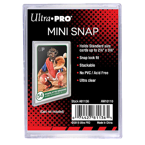Ultra Pro Mini Snap Card Holder