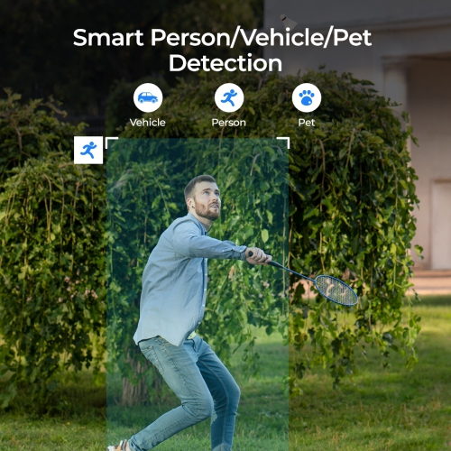 Reolink 4K 8MP Dual-Band WiFi 6 Smart PTZ Security Camera with Auto Tracking, 3X Optical Zoom, Color Night Vision, Person/Vehicle Detection