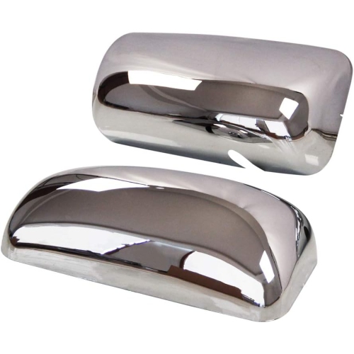 LEAVAN  Chrome Door Mirror Covers Fit for Kenworth T660 T370 T440 T470 T800 T600, Right And Left Pair Door Mirror Cover Left/driver Side &