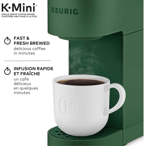 Keurig K-Mini Single Serve Coffee Maker, Evergreen