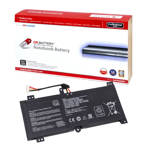 DR. BATTERY C41N1731 C41PNJ5 C41POJ5 CA436981G Battery for Asus G731 GL704 Asus ROG GL704 Scar II Strix G G15 G17 G531 GL504 GL704 HERO II III Scar