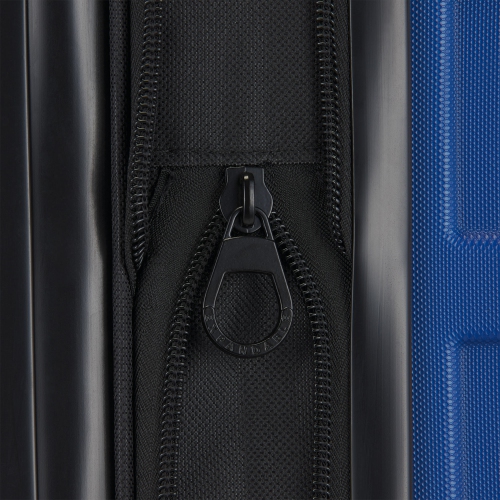 Swiss Mobility - Bagage de cabine rigide à roulettes doubles SEA - Bleu