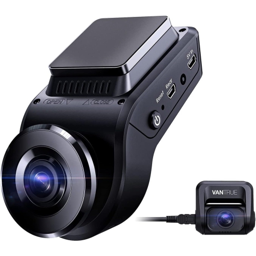 VANTRUE  Refurbished(Excellent)- S1 4K Front And Rear Dash Cam, 1080P Dual Dash Camera With Gps Live Speed