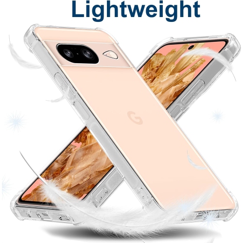 [CS] Étui souple mince en TPU pour Pixel 9/9 Pro de Google, transparent